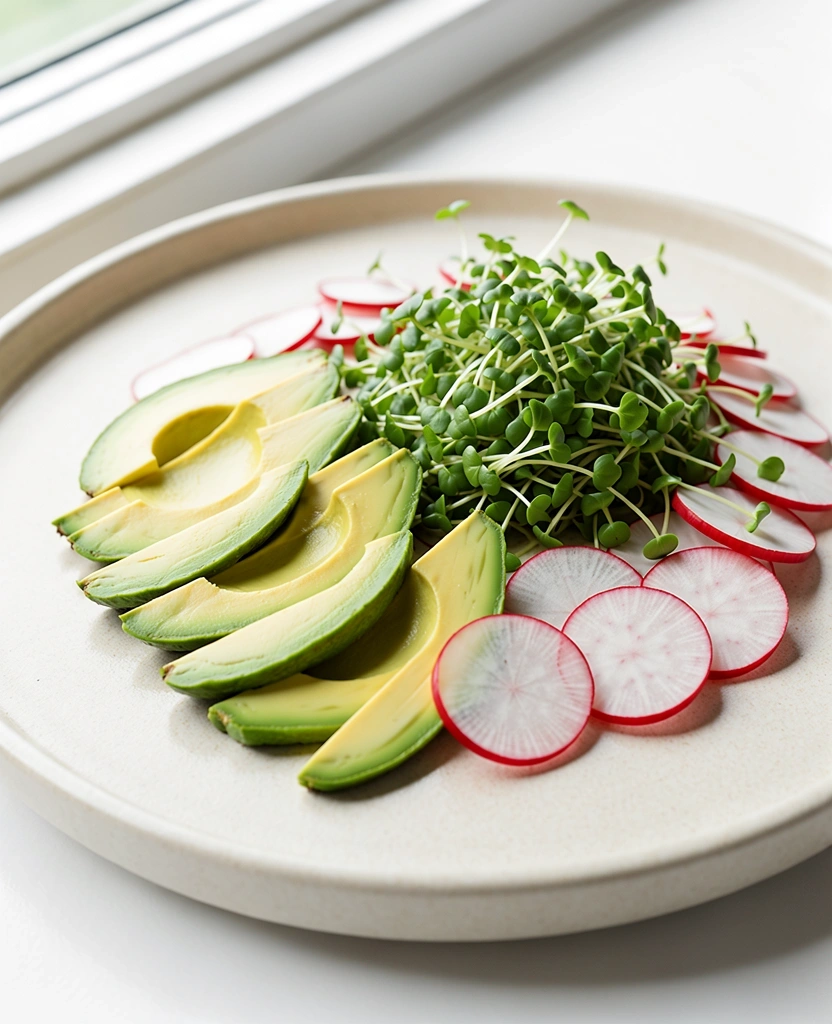 Verse en gezonde ingrediënten voor een voedingsplan